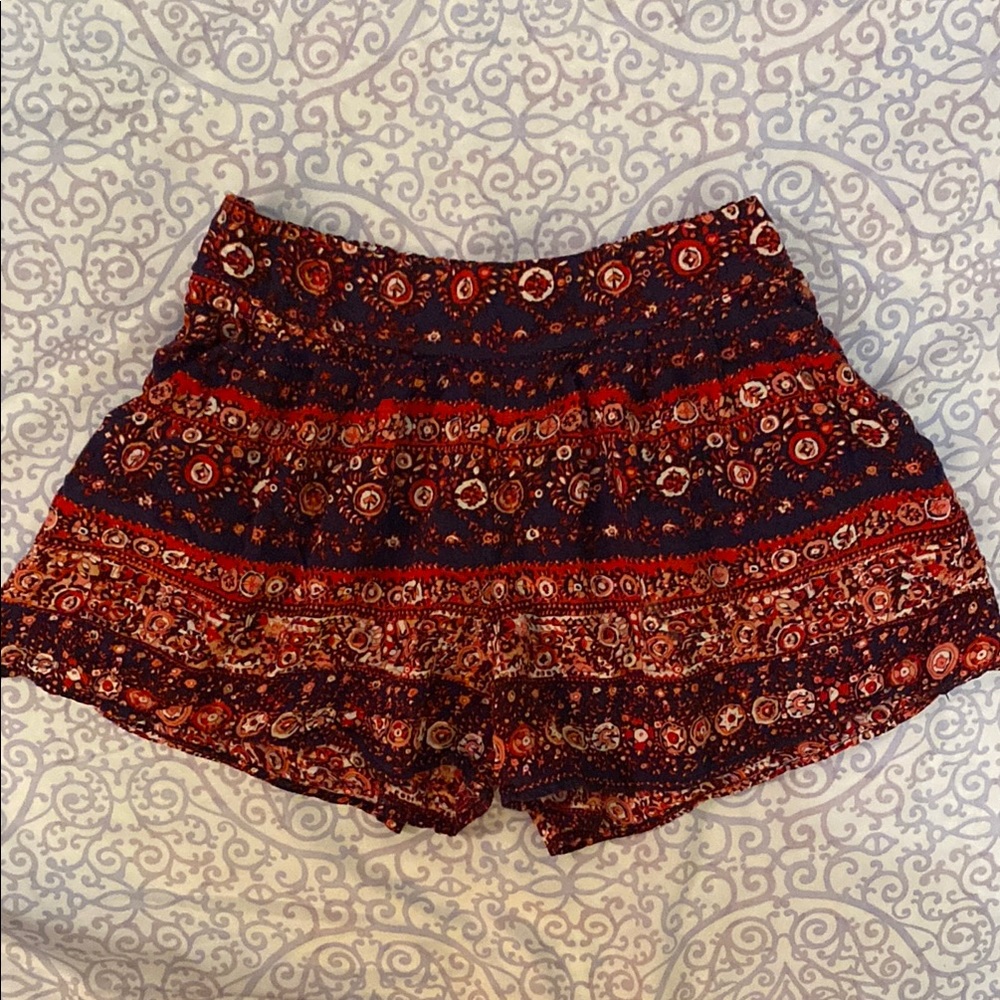 Bohemian Patterned Shorts